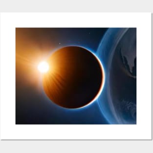 Solar Eclipse April 8 2024 Totality Posters and Art